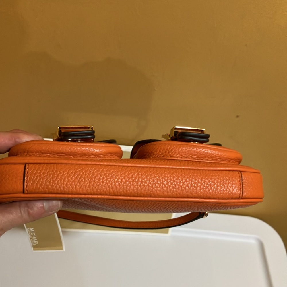Michael Kors ZOE orange punch Pochette - Picture 3 of 13